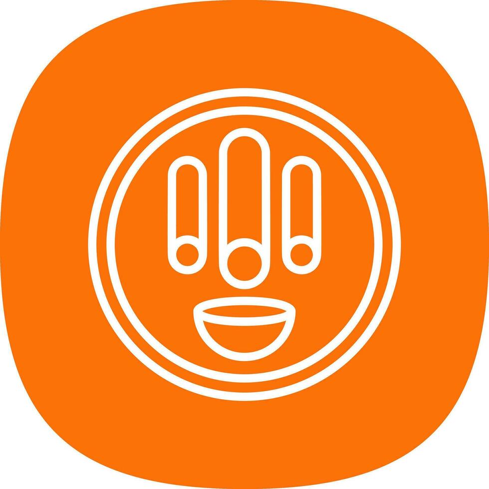 Thai food Vector Icon Design
