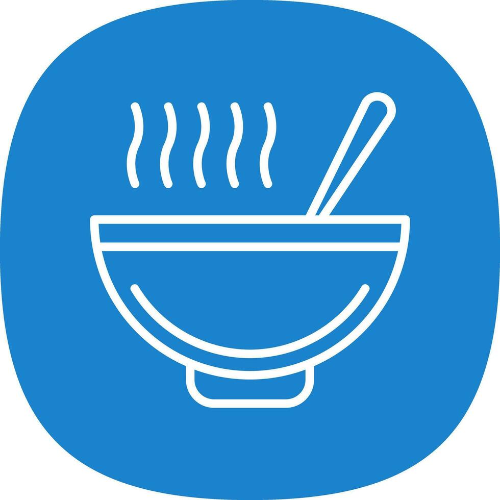 Soup Vector Icon Design