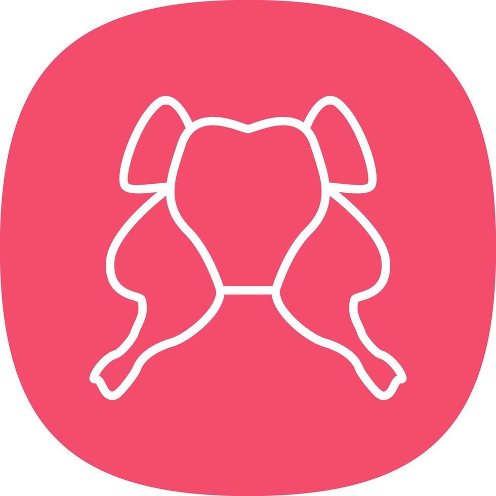 Chicken Vector Icon Design