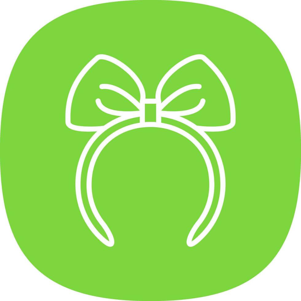 Headband Vector Icon Design