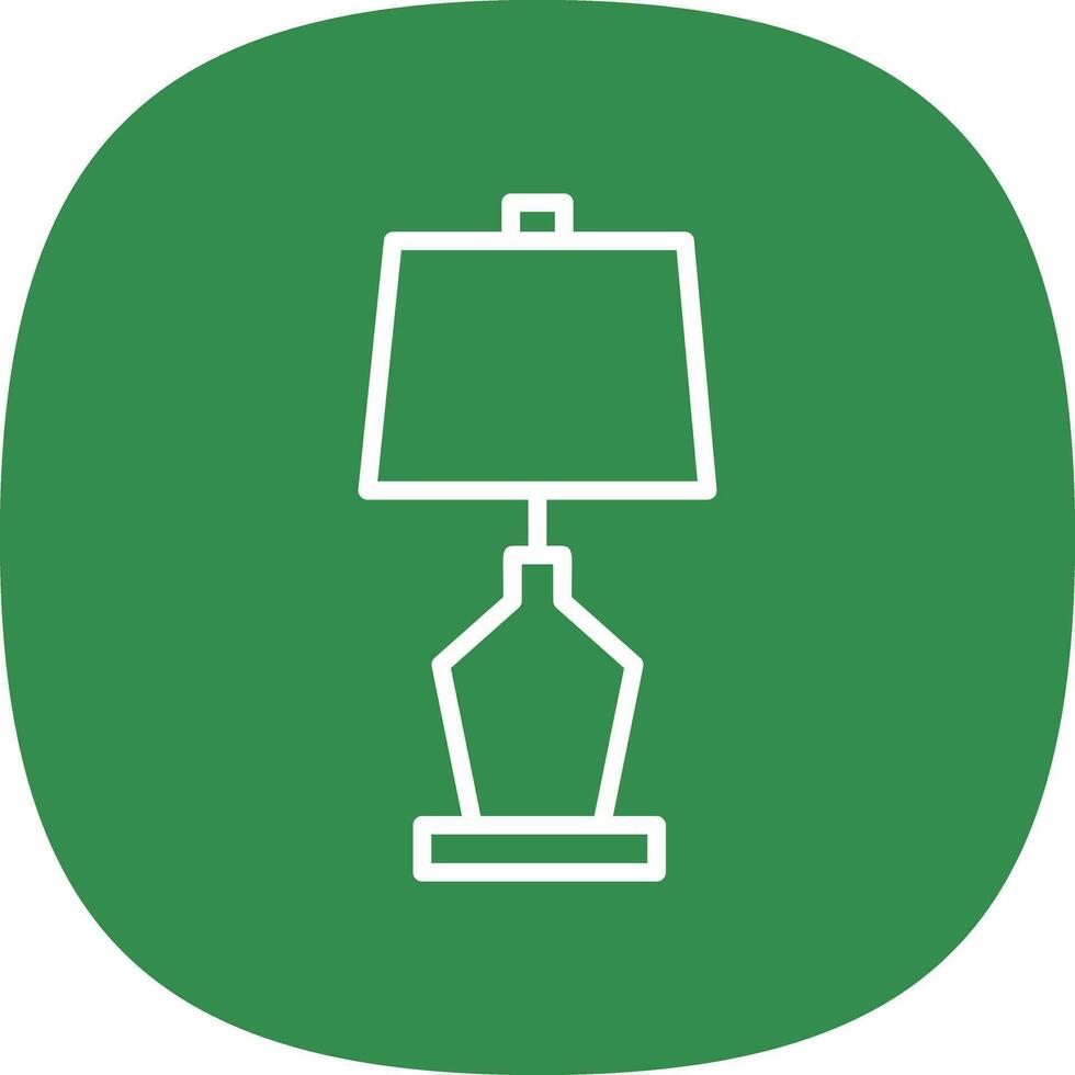 Lamp Vector Icon Design