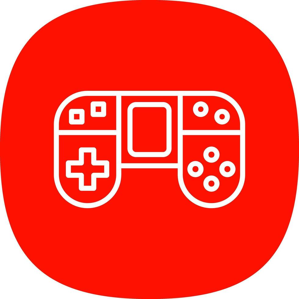 Portable console Vector Icon Design