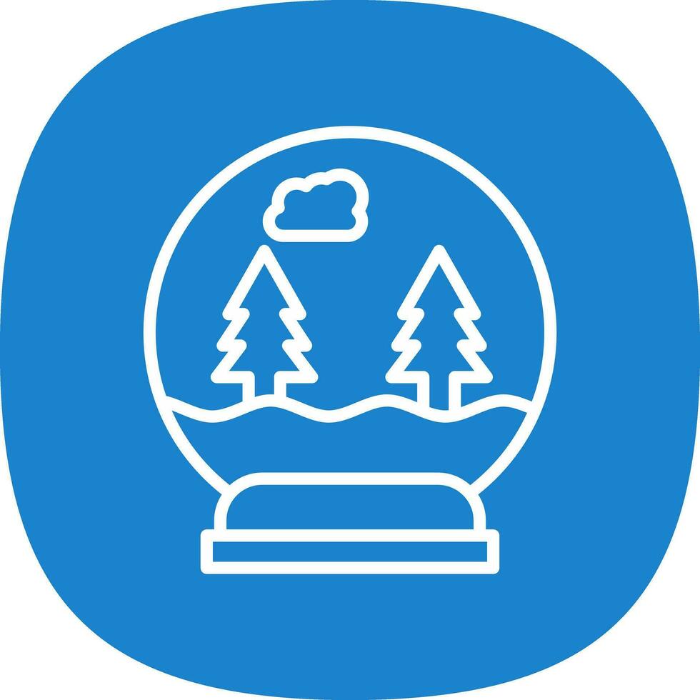 Snowball Vector Icon Design