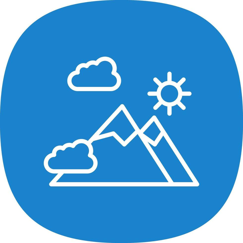 Avalanche Vector Icon Design