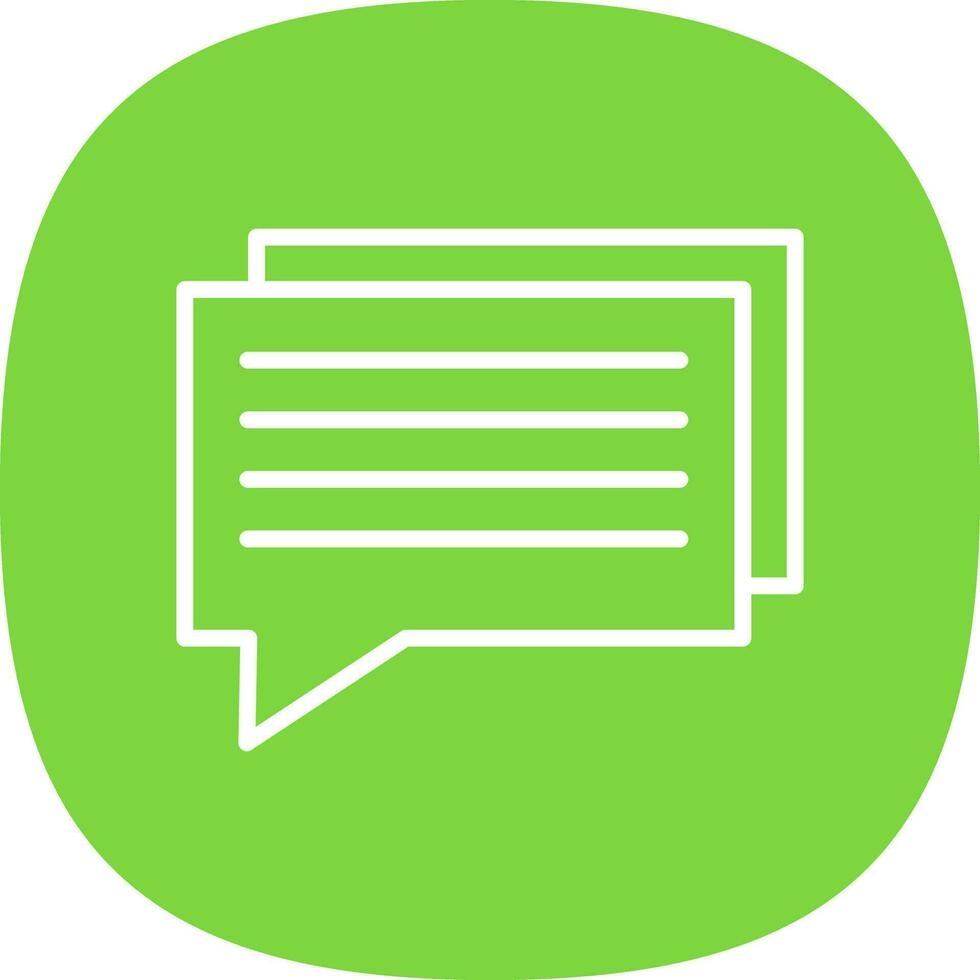 Message Vector Icon Design