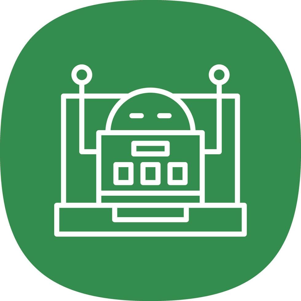 Robot Vector Icon Design