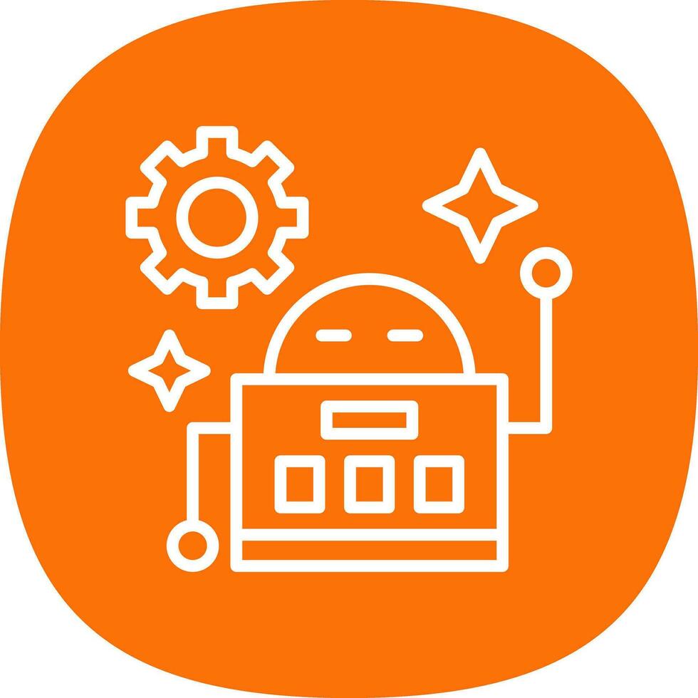 Robot Vector Icon Design