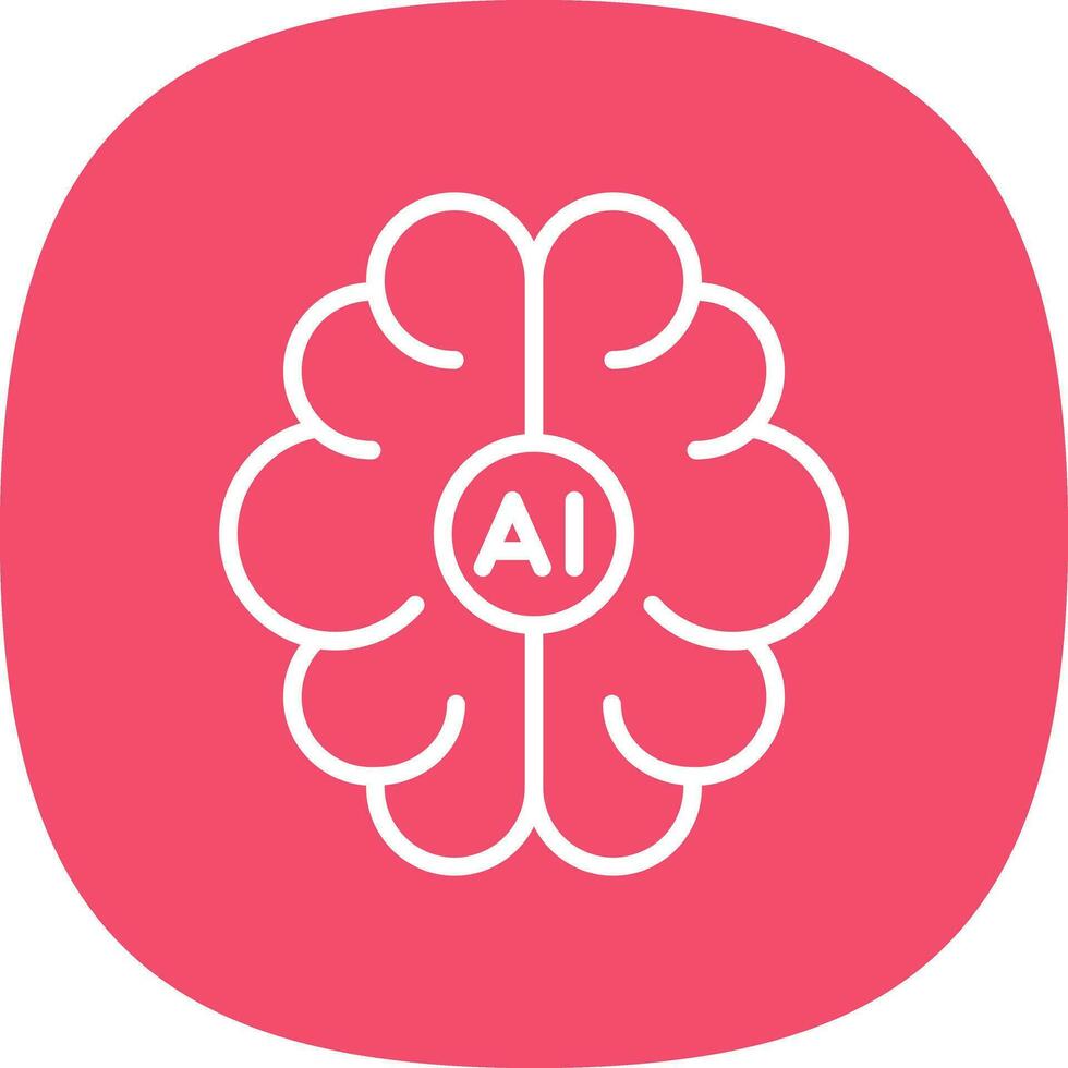 Brain Vector Icon Design