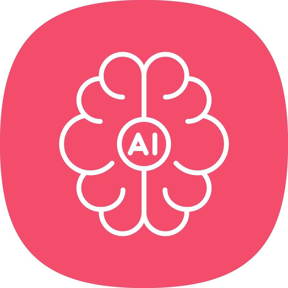 Brain Vector Icon Design