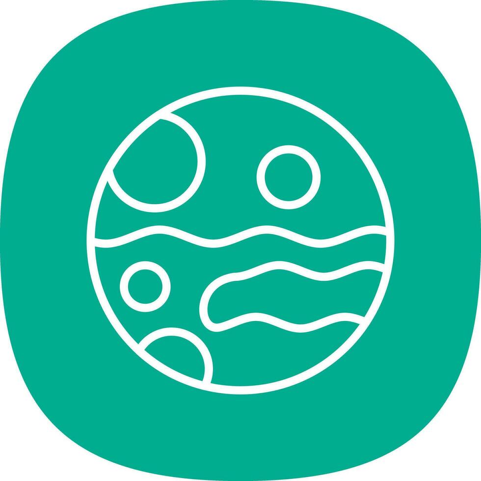 Mars Vector Icon Design