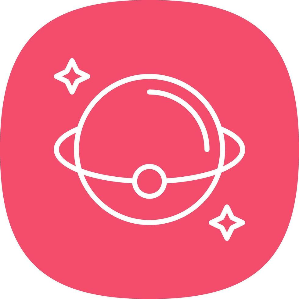 Planet Vector Icon Design