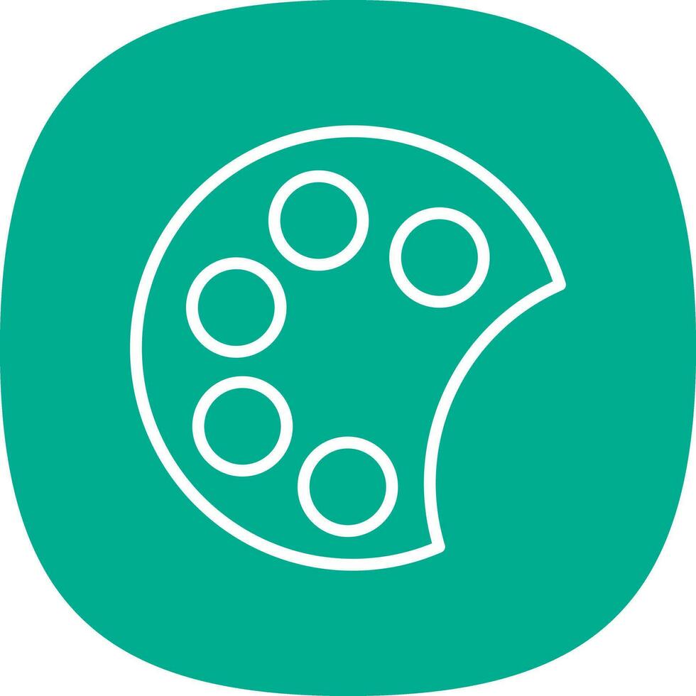 Palette Vector Icon Design