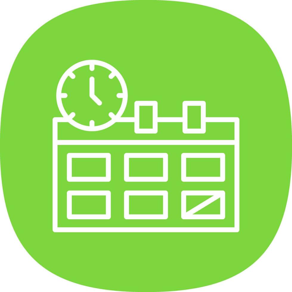Schedule Vector Icon Design