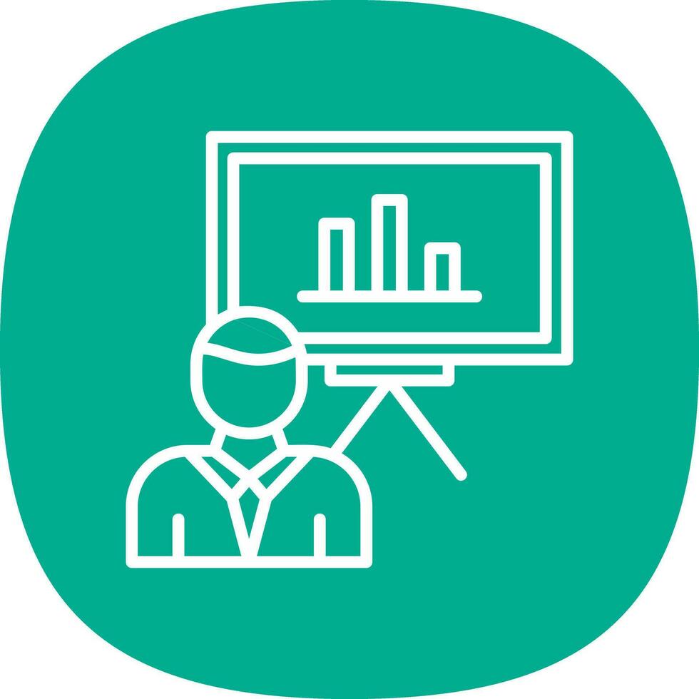 Presentation Vector Icon Design