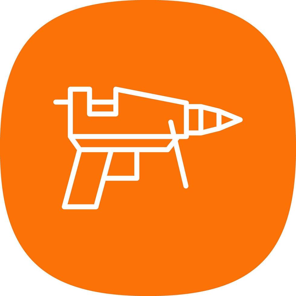 Glue gun Vector Icon Design