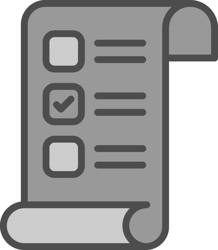 Checklist Vector Icon Design