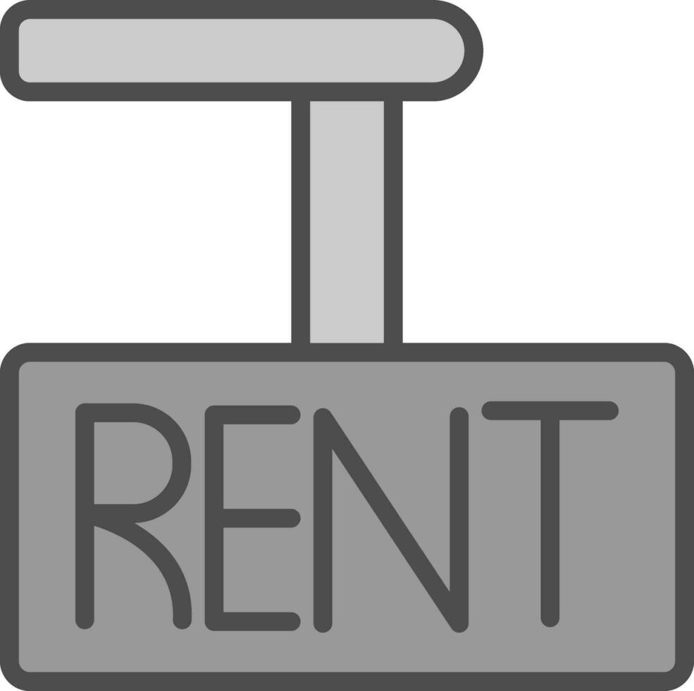 Rent Vector Icon Design