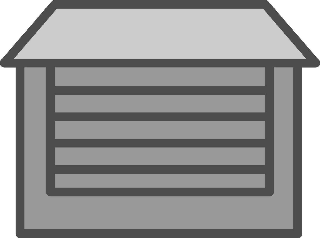 Garage Vector Icon Design