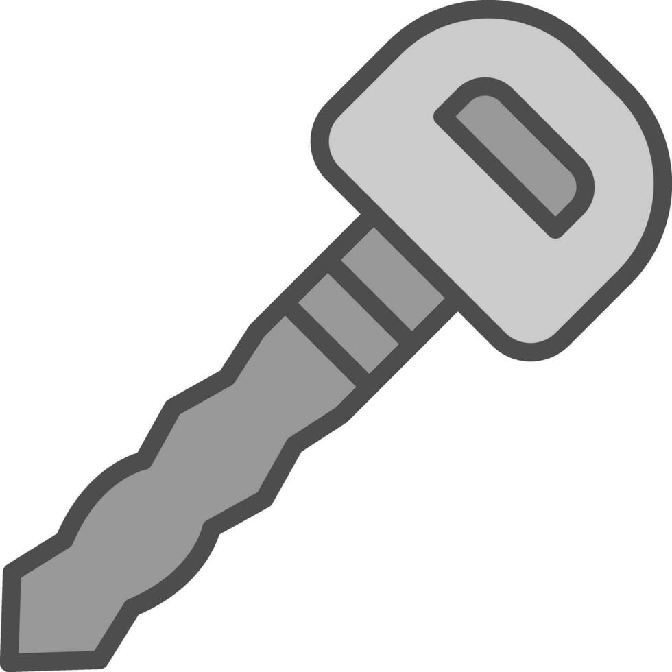 Car key Vector Icon Design