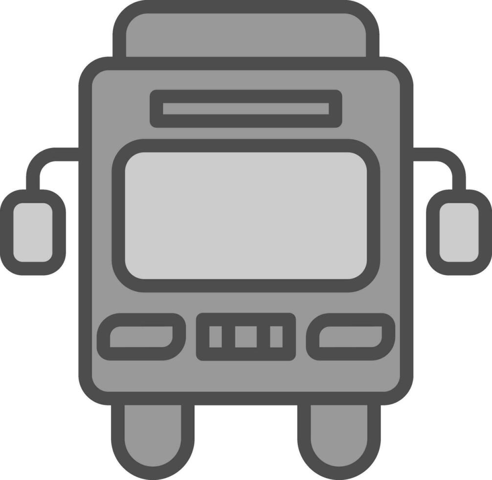 Bus Vector Icon Design