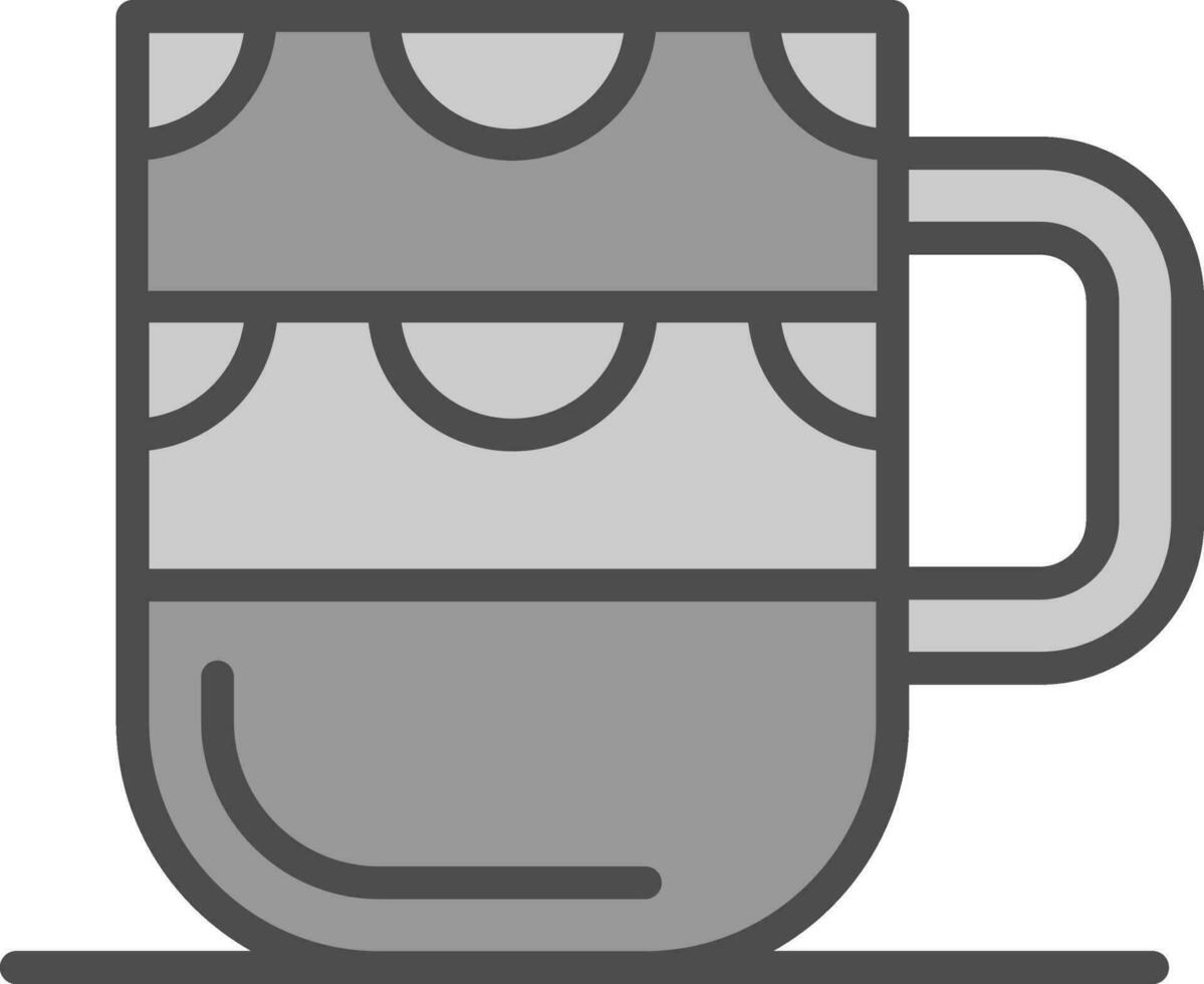 diseño de icono de vector de taza