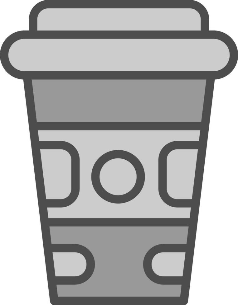 Paper cup Vector Icon Design