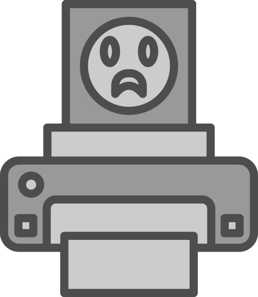 Photo print Vector Icon Design