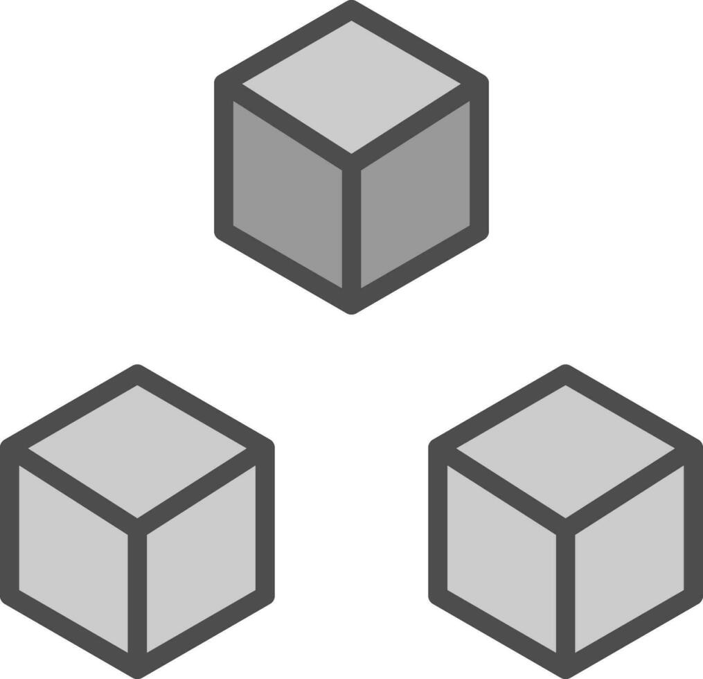 Cube Vector Icon Design