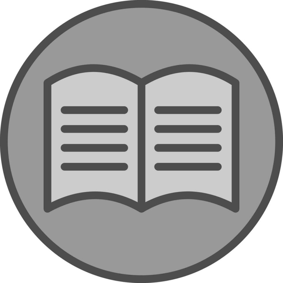 Manual book Vector Icon Design