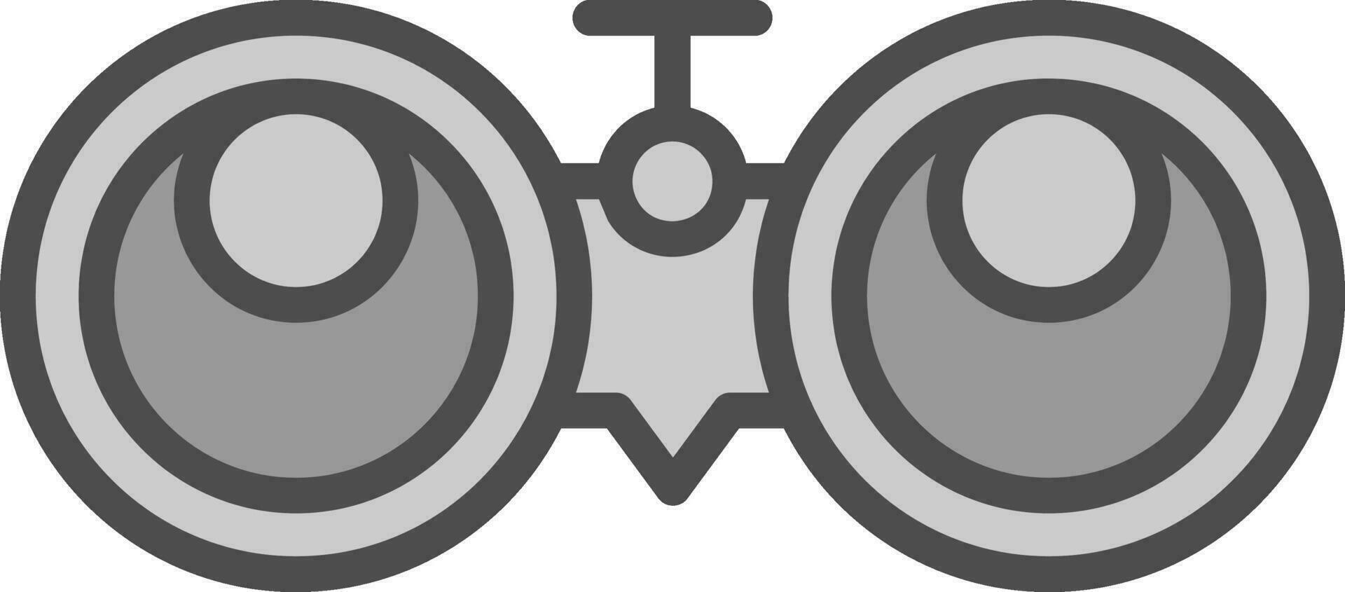 Binocular Vector Icon Design