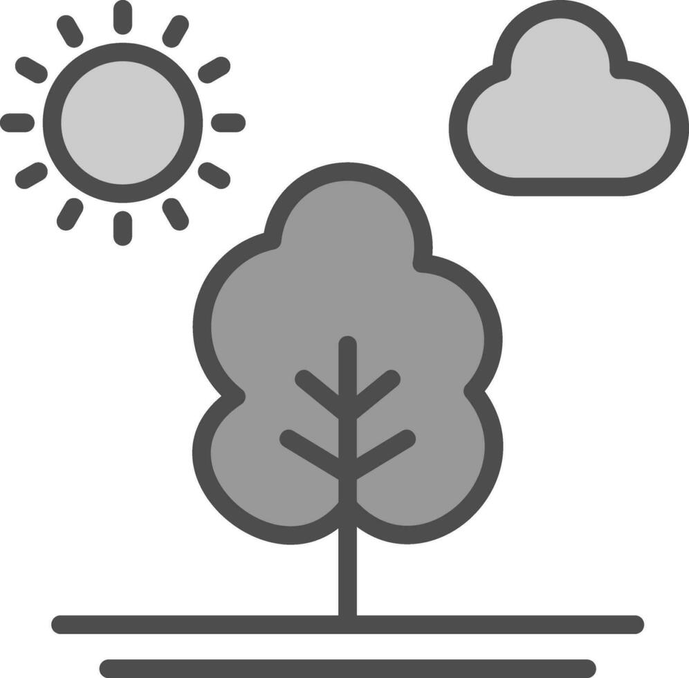 diseño de icono de vector de árbol