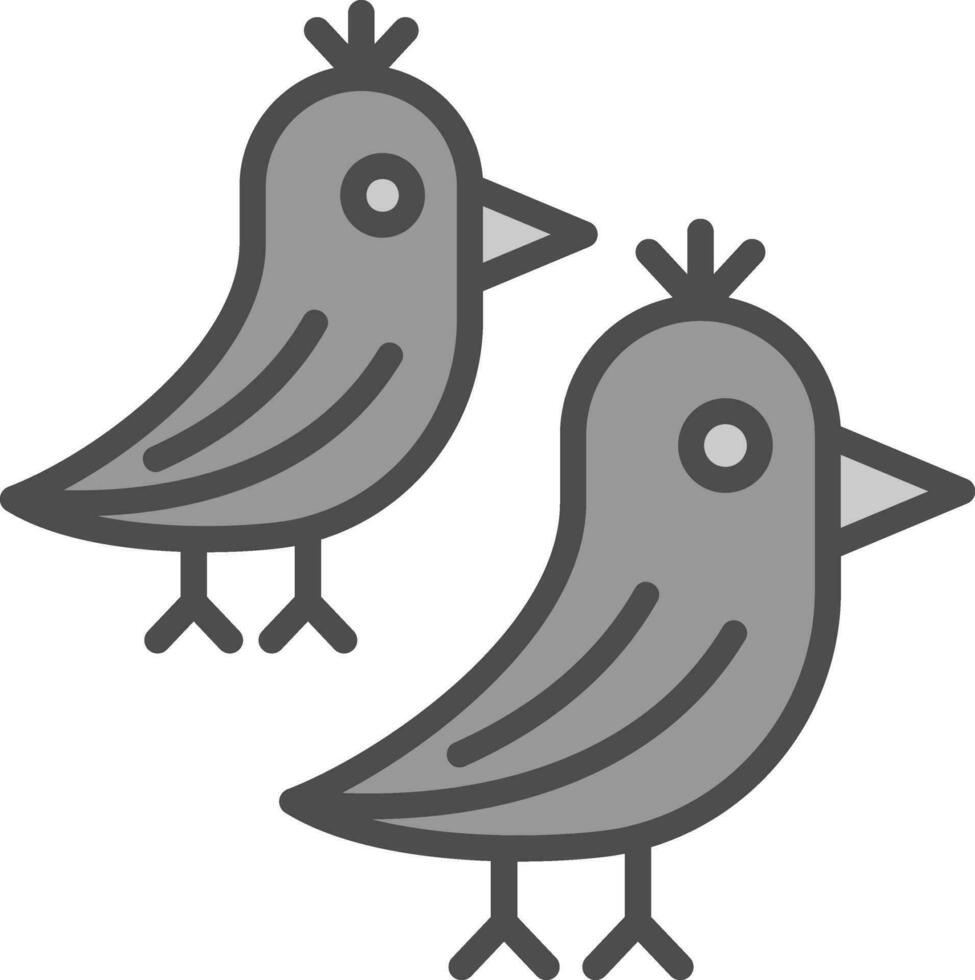 aves vector icono diseño