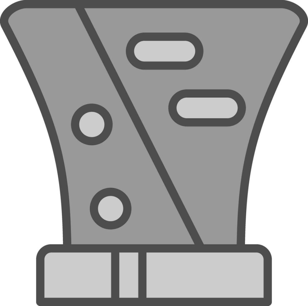 Cone of shame Vector Icon Design
