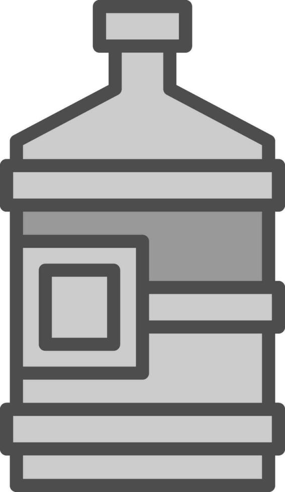 Water bottle Vector Icon Design