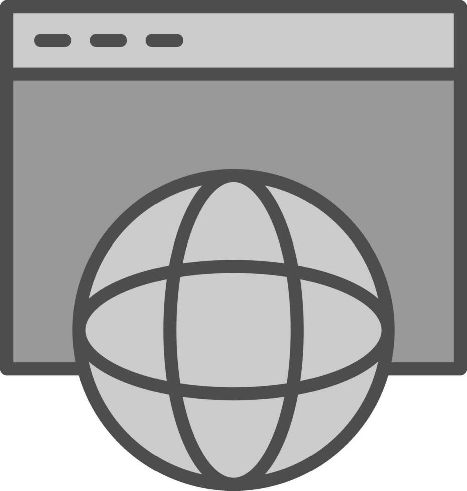 Website Vector Icon Design