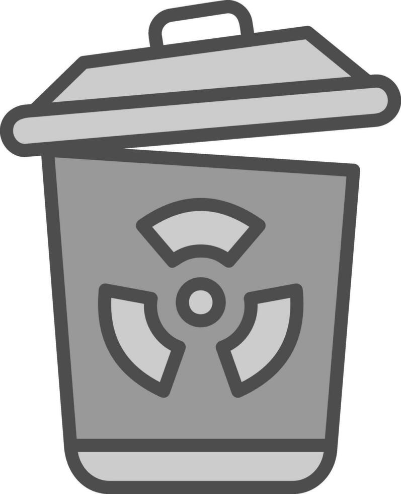 Toxic waste Vector Icon Design