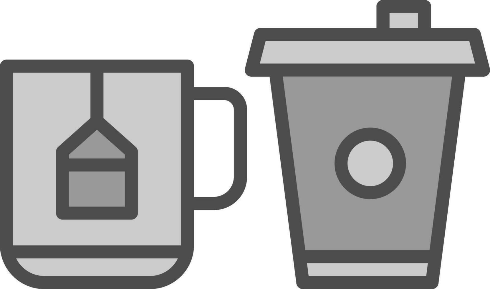 Cups Vector Icon Design