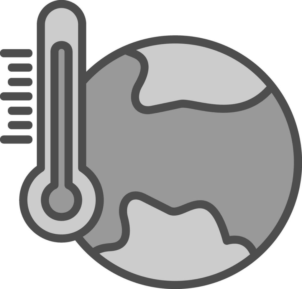 Global warming Vector Icon Design