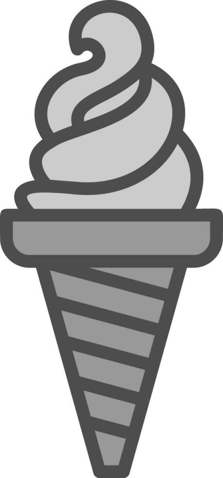 diseño de icono de vector de helado