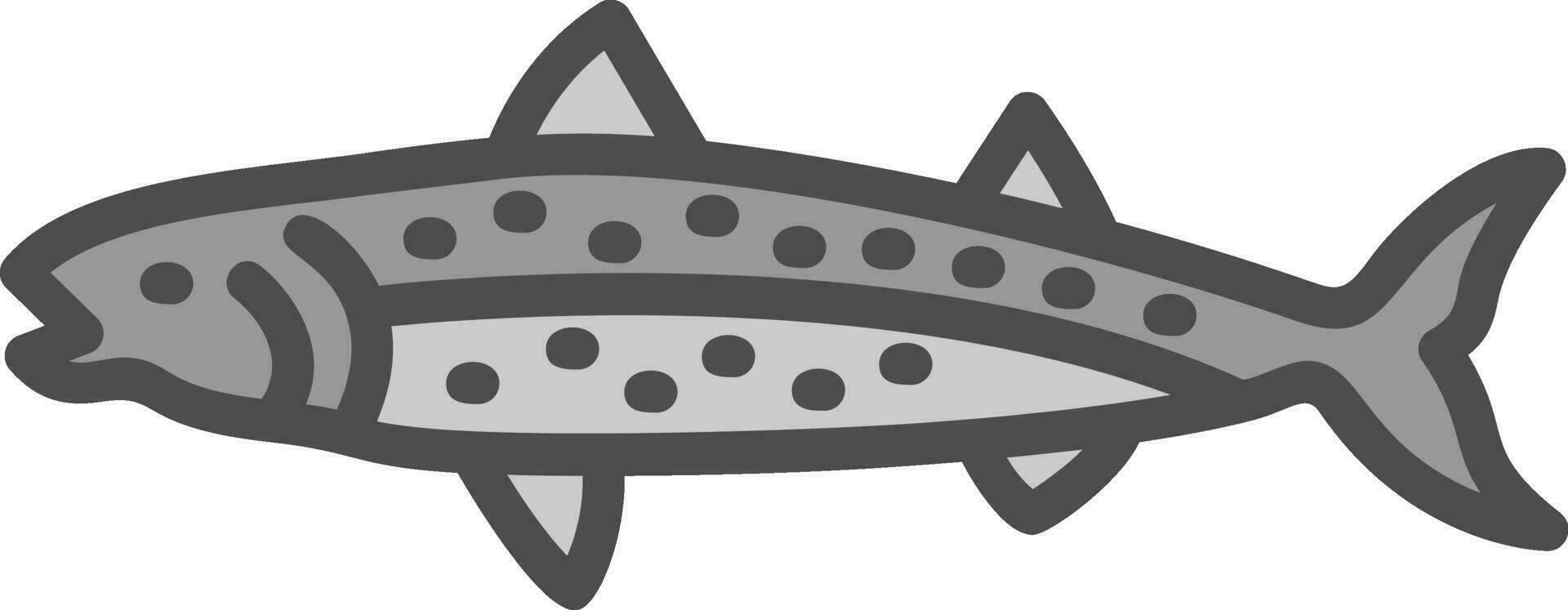 Mackerel Vector Icon Design