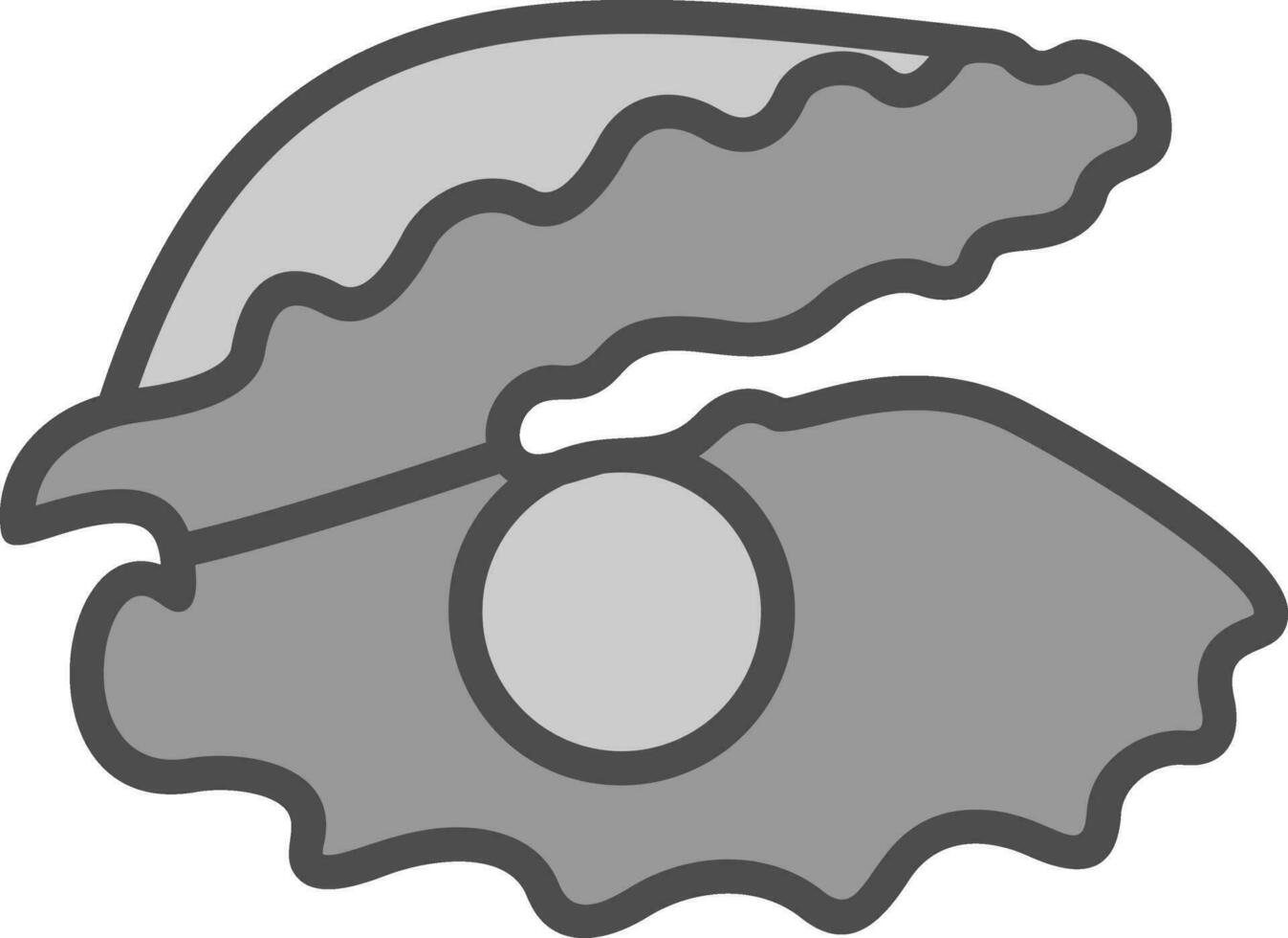 Oyster Vector Icon Design