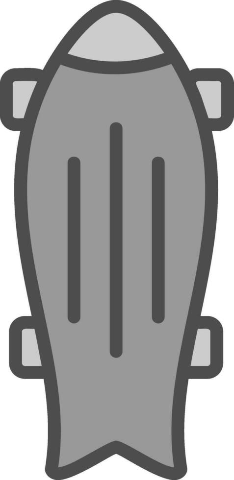 Skateboard Vector Icon Design