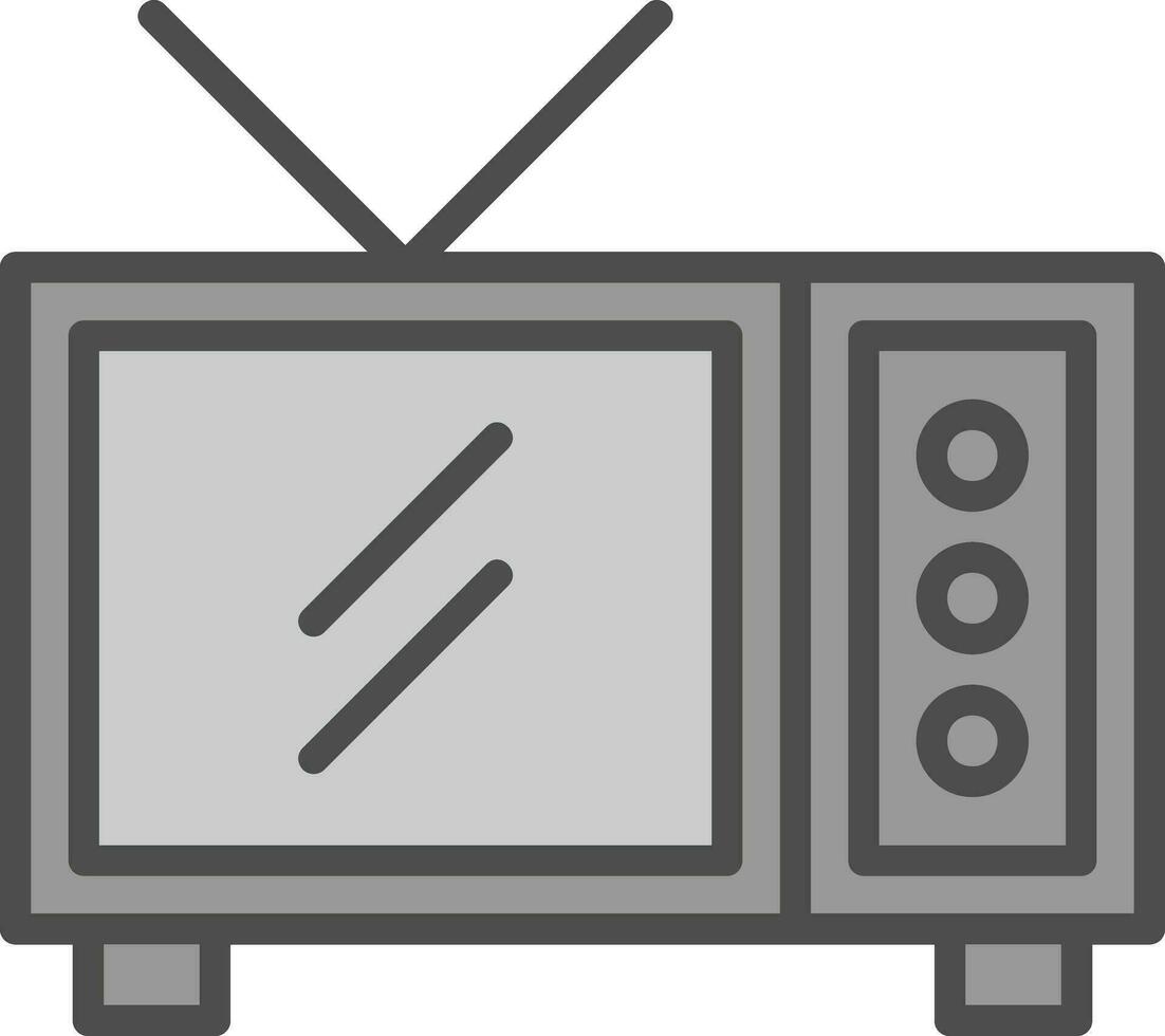 televisión vector icono diseño