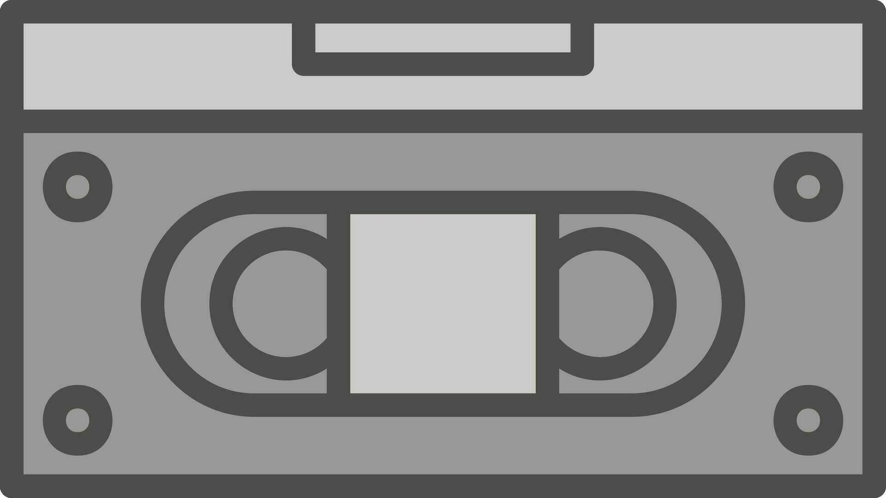 VHS Vector Icon Design