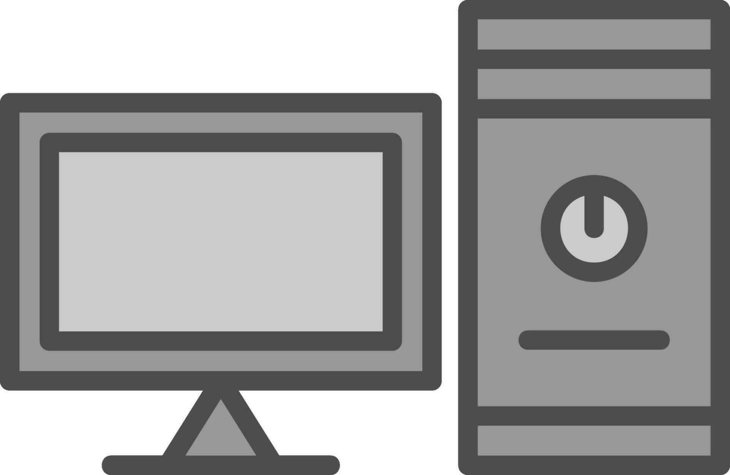 PC Vector Icon Design