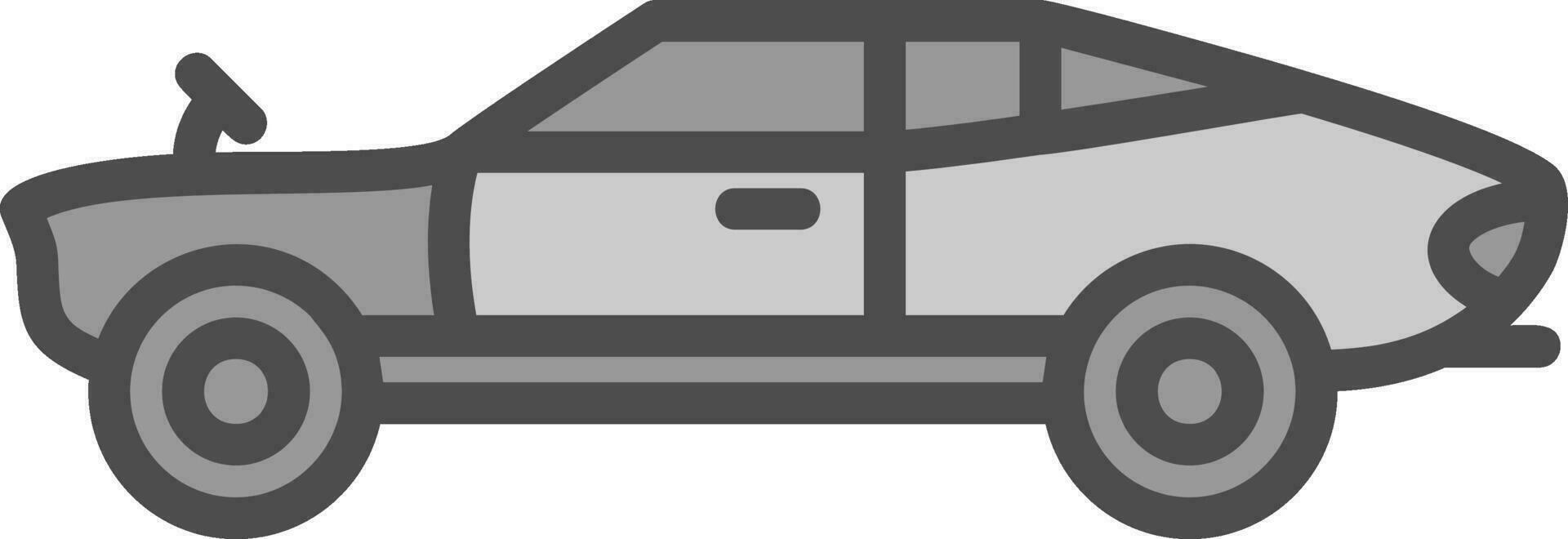 Old car Vector Icon Design