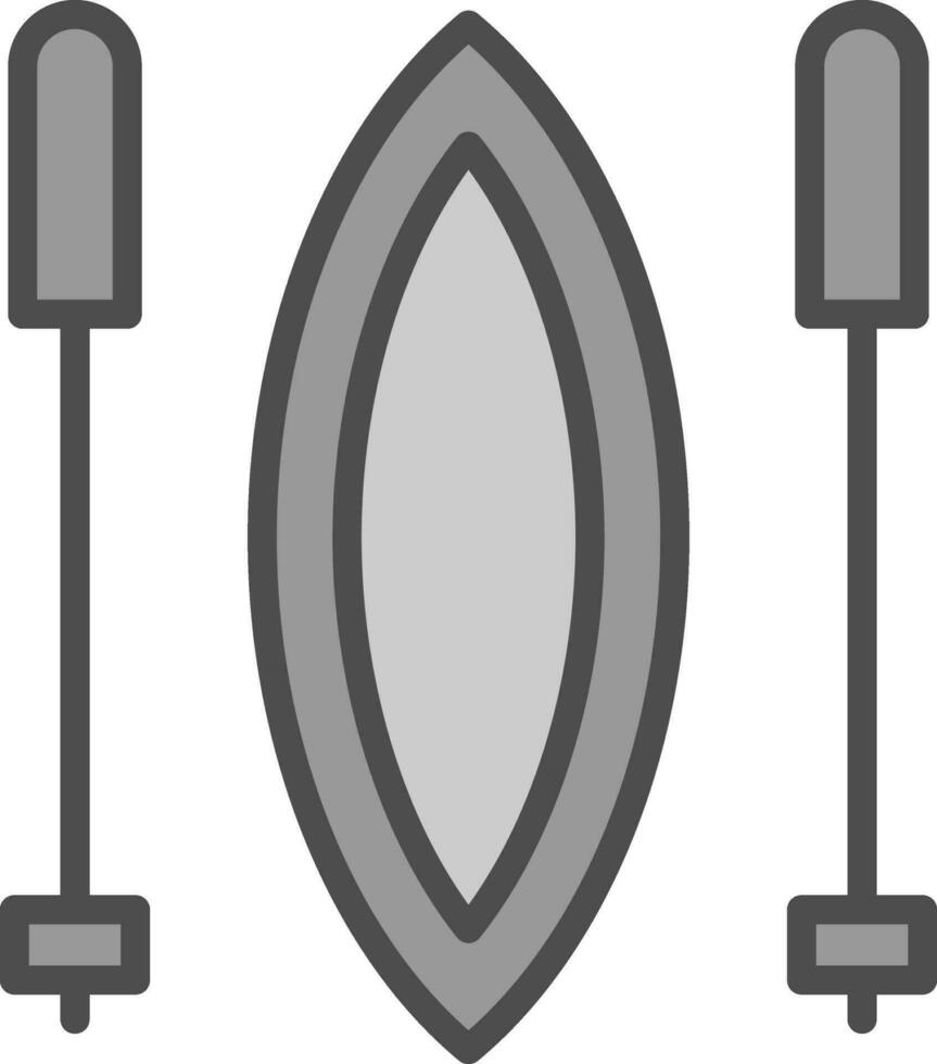 Slalom Vector Icon Design