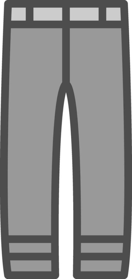 diseño de icono de vector de pantalones