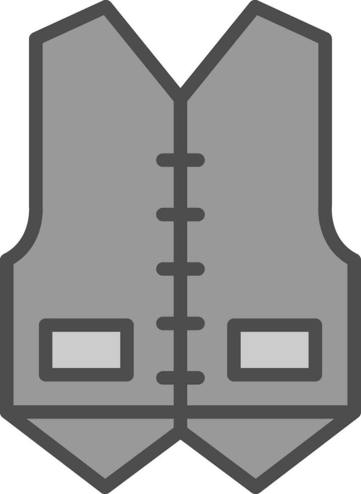 Vest Vector Icon Design