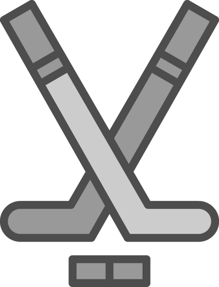 Hockey Vector Icon Design